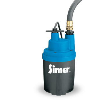 Simer 2330-03, 1/4 HP Electronic Submersible Utility Pump