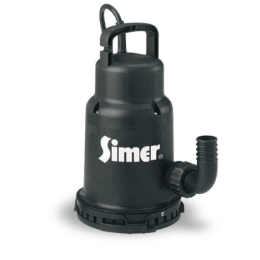 Simer 2430, 1/3 HP Submersible, Utility / Pond / Waterfall Pump