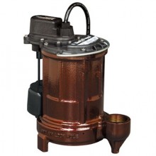 Liberty 251-5, 1/3HP, 115V, 1 Phase, Submersible Effluent Pump with 50' Cord and Wide Angle Float Switch