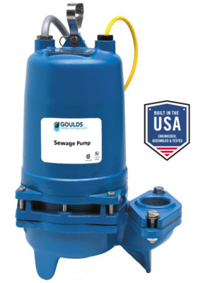 Goulds 2WD52B0EA - 2WD Series Non-Clog Sewage Pump