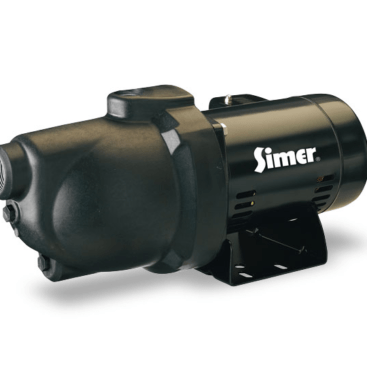 Simer 3110P-10, 1 HP Thermoplastic Shallow Well Jet Pump