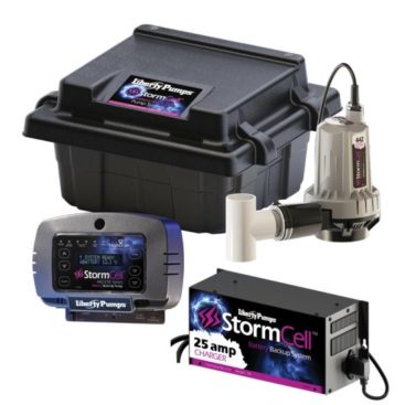 Liberty 442-25A-EYE, StormCell 12v Battery Back-Up System, 25 amp, standard model, NightEye wireless enabled model