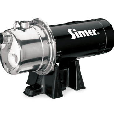 Simer 4810S, 1 HP Stainless Steel Shallow Well Jet Pump