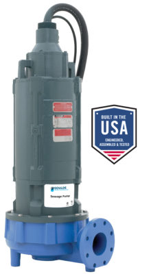 Goulds 4XD13K3DC, 4XD Series, 7.5HP, 230V, 3 Phase, Submersible Sewage Pump