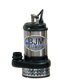 BJM J08, 201179, 1HP, 208V, 3 Phase, Cast Iron Sump Pump