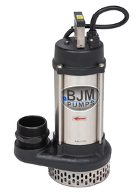 BJM J15H, 201191, 2HP, 460V, 3 Phase, Cast Iron, High Head Sump Pump