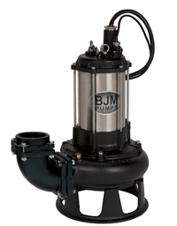 BJM S75C, 201423, 10HP, 460V, 3 Phase, Cast Iron, Non-Clog Pump