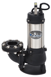 BJM SV15C, 201540, 2HP, 230V, Cast Iron, Vortex Trash Pump