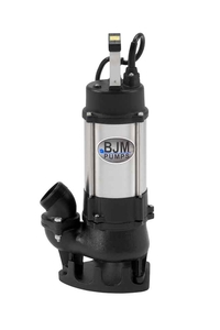 BJM SV400, 201530, 1/2HP, 230V, 1 Phase, Cast Iron, Vortex Trash Pump