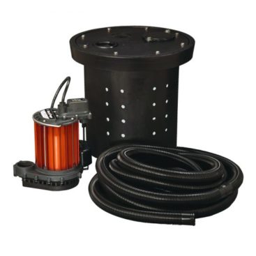Liberty CSP-457, Crawl Space Sump Kit, 1/3hp, includes basin and hose kit