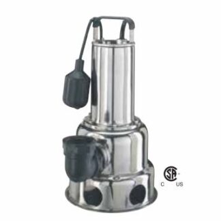 Myers DSW100M2, 1HP, 230V, 1 Phase, DSW Series Stainless Steel Sewage Pump