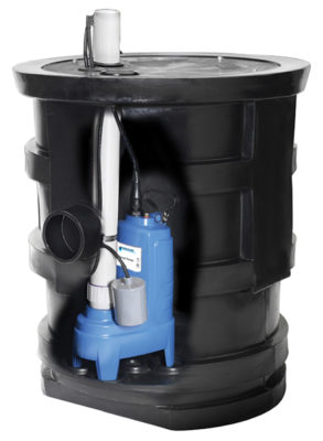 Goulds GWP2131, Preassembled Simplex Sewage Package With 0.5 HP, 115 Volts, 1 Phase, WW0511AC Pump