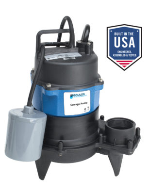 Goulds WW0512F - Model 3872, 1/2HP Sewage Pump, Manual
