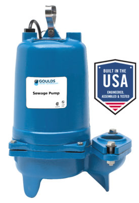 Goulds WS0732BHF - Model 3887, WS_BHF Series, Submersible Sewage Pump
