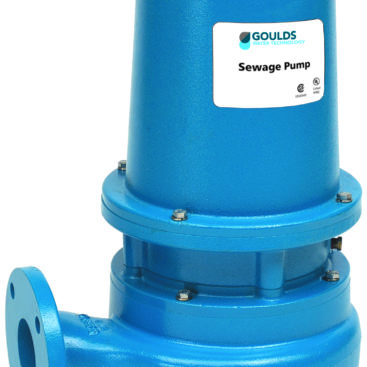 Goulds WS5032D3 - Model 3888, WS_D3 Series, Cast Iron Sewage Pump