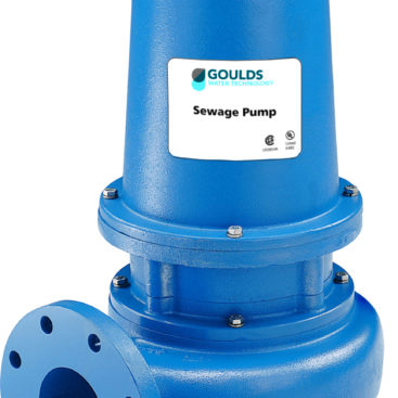 Goulds WS3012D4 - Model 3888, WS_D4 Series, Cast Iron Sewage Pump