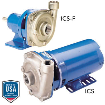 Goulds 1SS2C5K0, 1/2HP, 208-230/460V, 3 Phase, 1750RPM, 1SS, ICS Series Stainless Steel Pump