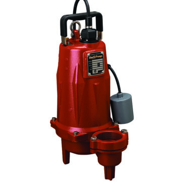 Liberty LEH152A2-2, 1.5HP, 208-230V, 1 Phase, Automatic Submersible Sewage Pump with Wide Angle Float Switch