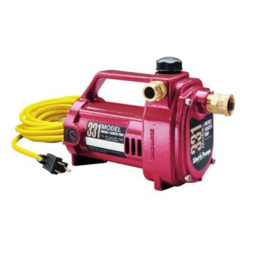 Liberty 331, Portable Transfer Pump, 1/2hp, 115v, Garden Hose Connection