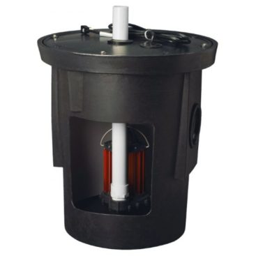 Liberty SPAC-S37-P, Assembled sump kit, 1/3hp, model S37, 18"x22" basin w/ cover