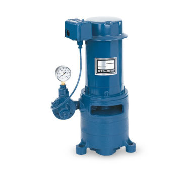 Sta-Rite MSG-7, 2HP, 230V, 1 Phase, 95 PSI Max Setting, Vertical Jet Pump