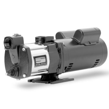 Sta-Rite DSS3HG3T, 2HP, 230/460V, 3 Phase, 3 Stage, 1.50" Suction, 1.25" Discharge, PRO-Storm Series, Multi-Stage, Sprinkler Pump with TEFC Motor Cover