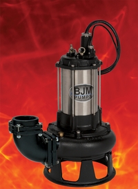 BJM S75CF, 200847, 10HP, 460V, 3 Phase, High Temperature/High Endurance Non Clog Pump