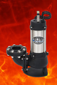 BJM SV15CF, 204653, 2HP, 208V, 3 Phase, High Temperature/High Endurance Cast Iron Vortex Pump