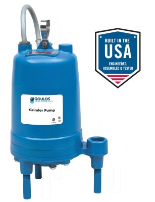 Goulds RGS2012P, 2HP, 208-230V, 1 Phase, Submersible Grinder Pump