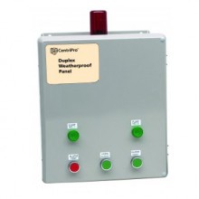Goulds D10020, 1 Phase, 20 Max Run Amps, Weatherproof Duplex Control Panel