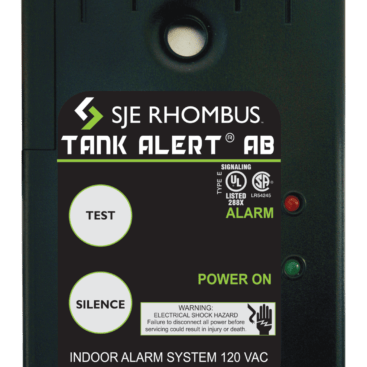 SJE Rhombus 1012668 - TA AB-01HAUX, Tank Alert AB Series, Alarm System with High Level SignalMaster Float Switch and Auxiliary Contacts, 120 Volts, 6 ft Cord, Indoor Use