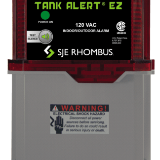 SJE Rhombus 1036591 - TAEZ-01X, Tank Alert EZ Series, Alarm System, 120 Volts, Indoor/Outdoor Use