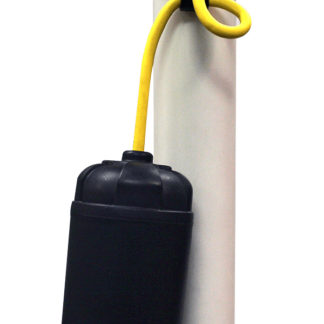 SJE Rhombus 1043554 - 20HTMDWOP, HiTempMaster Series, Wide Angle Pump Switch without Plug, Normally Open, 125/250 Volts, 13 Amps Max, Clamp Mounted, 20 ft Cord