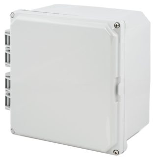 Conery JB88B - 8.0in. X 8.0in. X 4.0in. NEMA 4X junction box with 1 each 2.00in. conduit hub, 4 each 0.50in. cord grips & 2 each 0.75in. cord grips