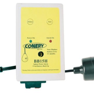 Conery BB15H - Indoor High Water Alarm, includes 15ft. mechanical float