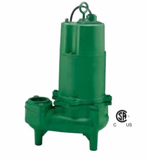 Myers 21647D020, 1HP, 208V, 3 Phase, WHR10-03-DS-L/D Model, WHR10 Series Sewage Pump